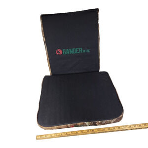 Gander Mtn Seat Camo Padded Camouflage Gorpcore Hunting Hunter Tree Stand Guns